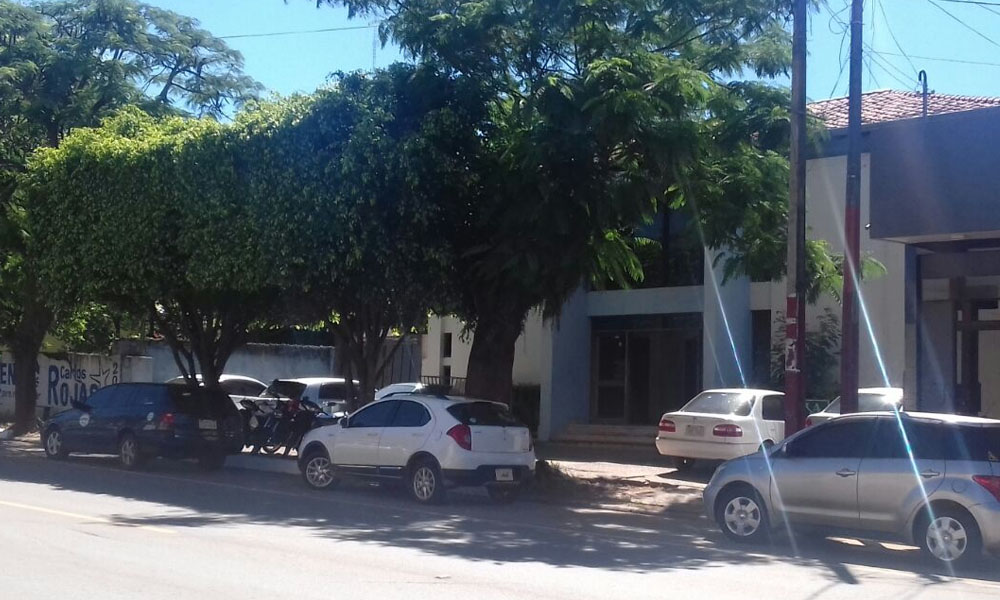 Edifico Kennedy ubicado sobre la Avenida Mariscal Estigarribia, frente a la nueva Jefatura Policial de la ciudad de Coronel Oviedo. //OviedoPress 