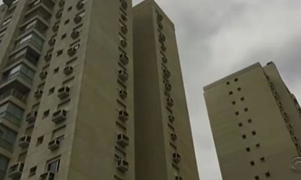 Edificio donde ocurrió la tragedia. Foto://Captura de video. 