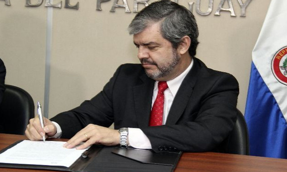Ministro de Educación, Enrique Riera. //abc.com.py