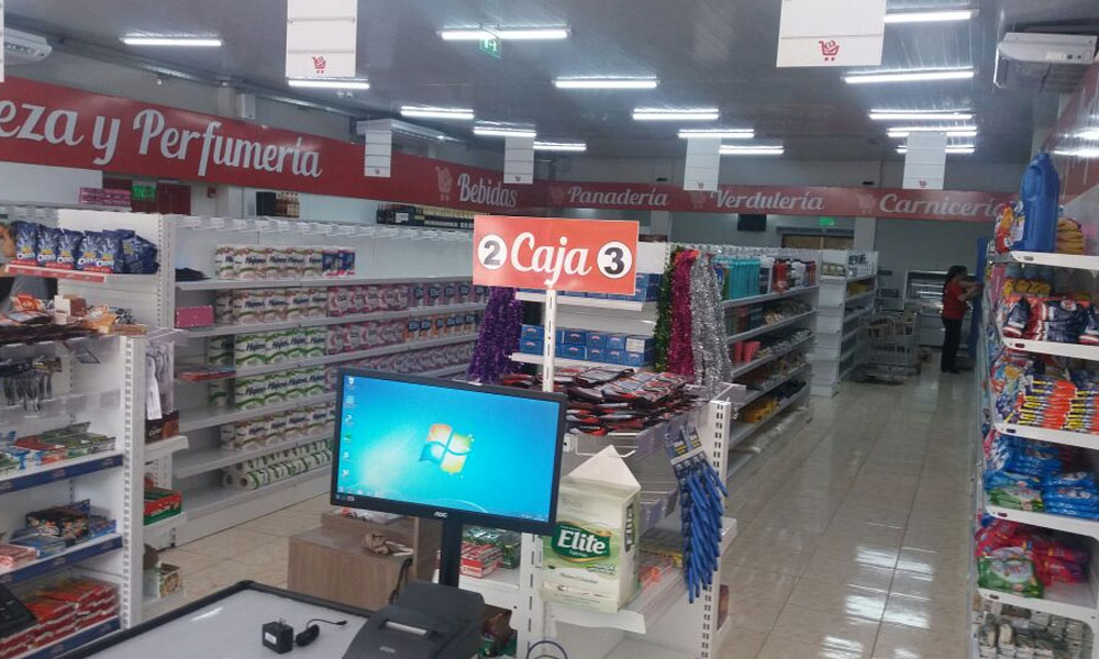 Todo listo para la habilitación del Supermercado Santa Rosa de Lima en Coronel Oviedo // Cortesía