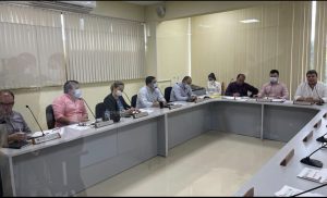 Una de las primeras sesiones extraordinarias de la Junta Municipal en la que asistió el intendente, Marcos Benítez. || Archivo - OviedoPress