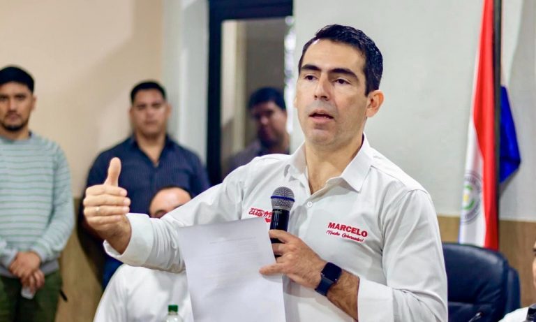 Marcelo Soto, gobernador del Caaguazú. || OviedoPress
