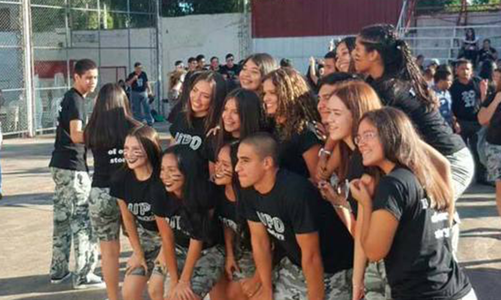 El tradicional 'Último primer día' de los alumnos que este año terminan el bachillerato. Foto://Paraguay.com