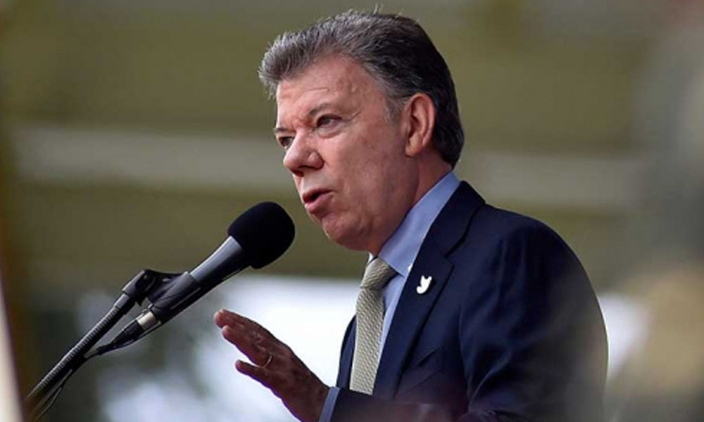 Presidente de Colombia, Juan Manuel Santos. //noticiasrcn.com