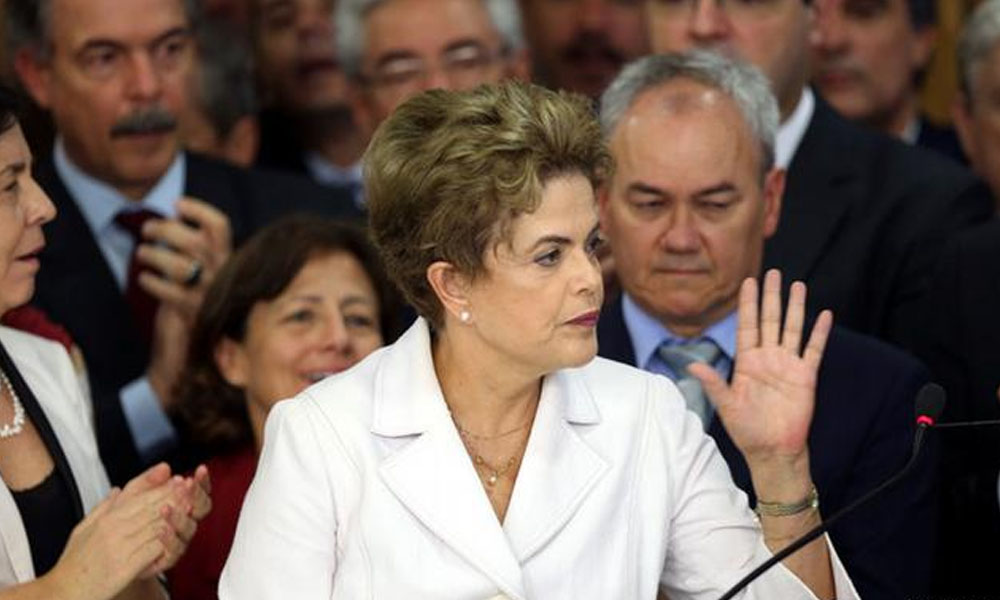 La expresidenta brasileña Dilma Rousseff . //dw.com