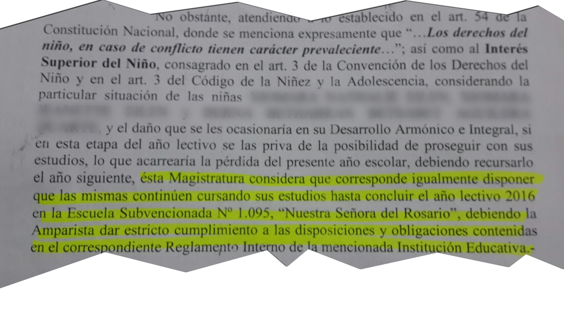 Parte del acuerdo y sentencia Nº 31, del tribunal de apelaciones de Coronel Oviedo. //OviedoPress