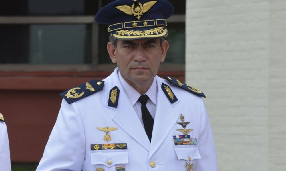General del Aire Braulio Piris Rojas nuevo comandante de las Fuerzas Militares. //Abc.com.py