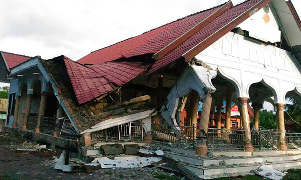 Consecuencias del terremoto en Indonesia.